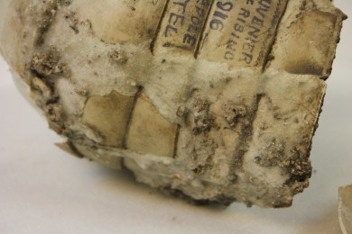 Molten glass on the bowls Image