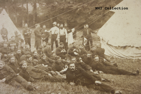RIC Encampment, Coolgreany Evictions, Co. Wexford, 1887 (NMI Collection)