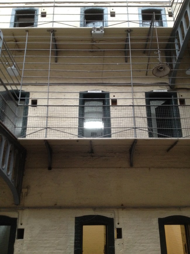 de Valera's cell in Kilmainham Gaol De Valera's cell in Kilmainham Gaol, May 1916