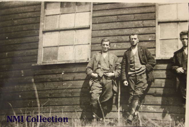 Joseph Lawless at Rath Internment Camp (NMI Collection) 